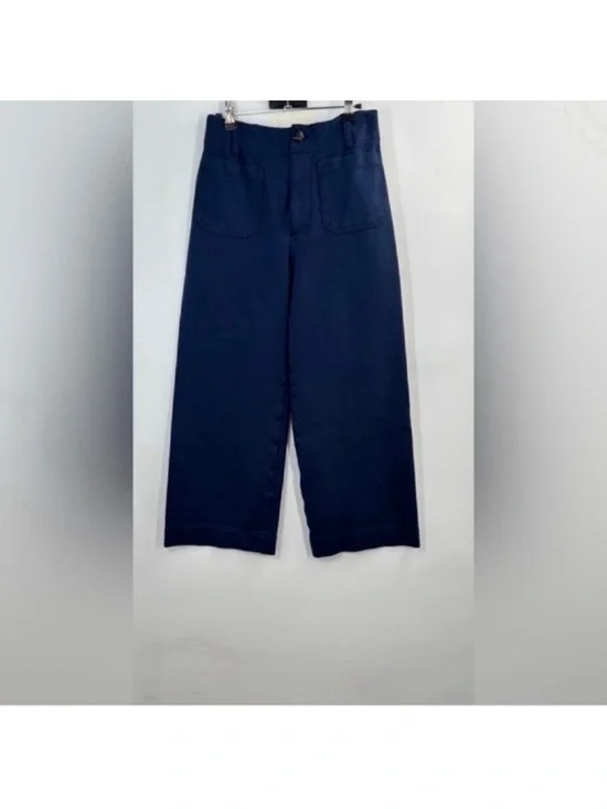 Maeve The Colette Ponte Crop Wide-Leg - Picture 5 of 7